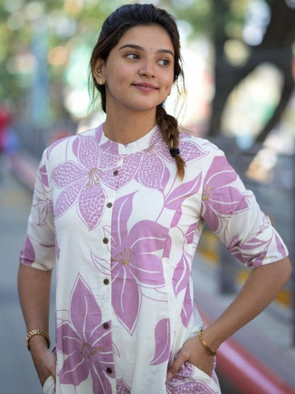 Heavenly Pink Cotton Co-ord Set